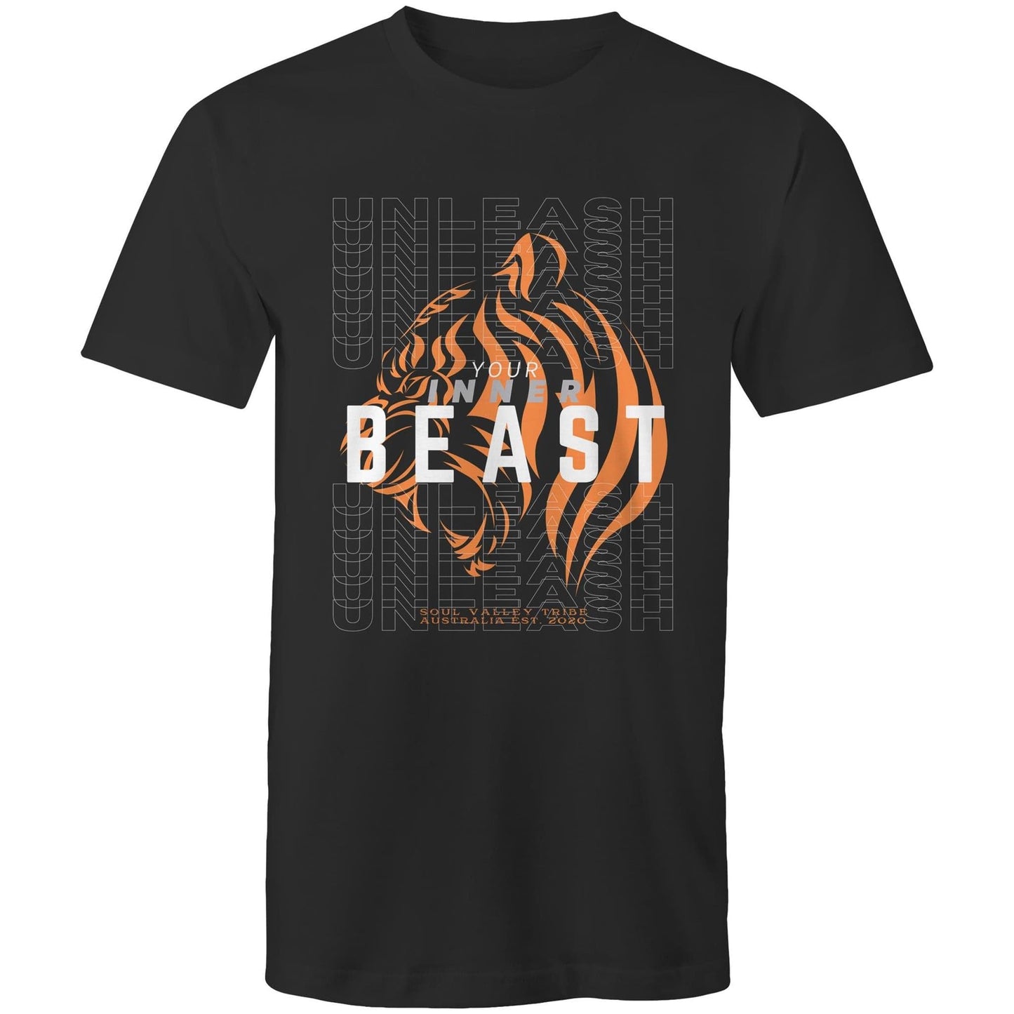 Ogo Merch Inner Beast Unleashed Graphic Tee Black / Small
