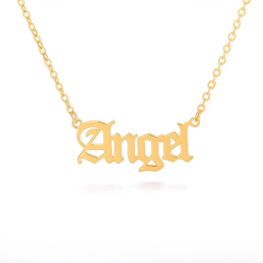 Soul Valley Tribe Angel Gold Necklace Necklace