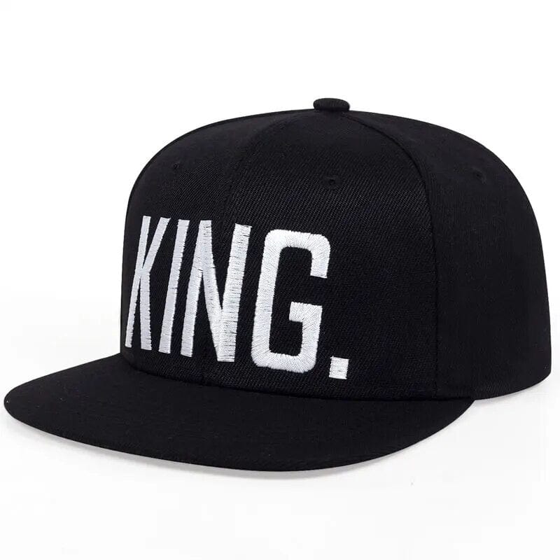 Soul Valley Tribe KING. Embroidered Black Baseball Cap Hat
