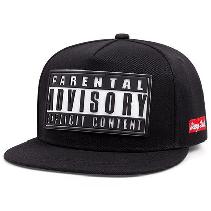 Soul Valley Tribe Parental Advisory Recommended Black Cap Hat