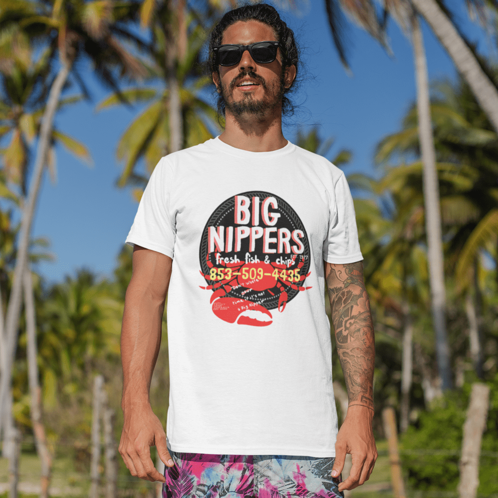 soulvalleytribe Big Nippers Fish & Chips Graphic Tee Tees