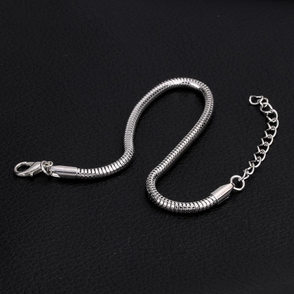 soulvalleytribe Silver Snake Chain Bracelet Bracelet