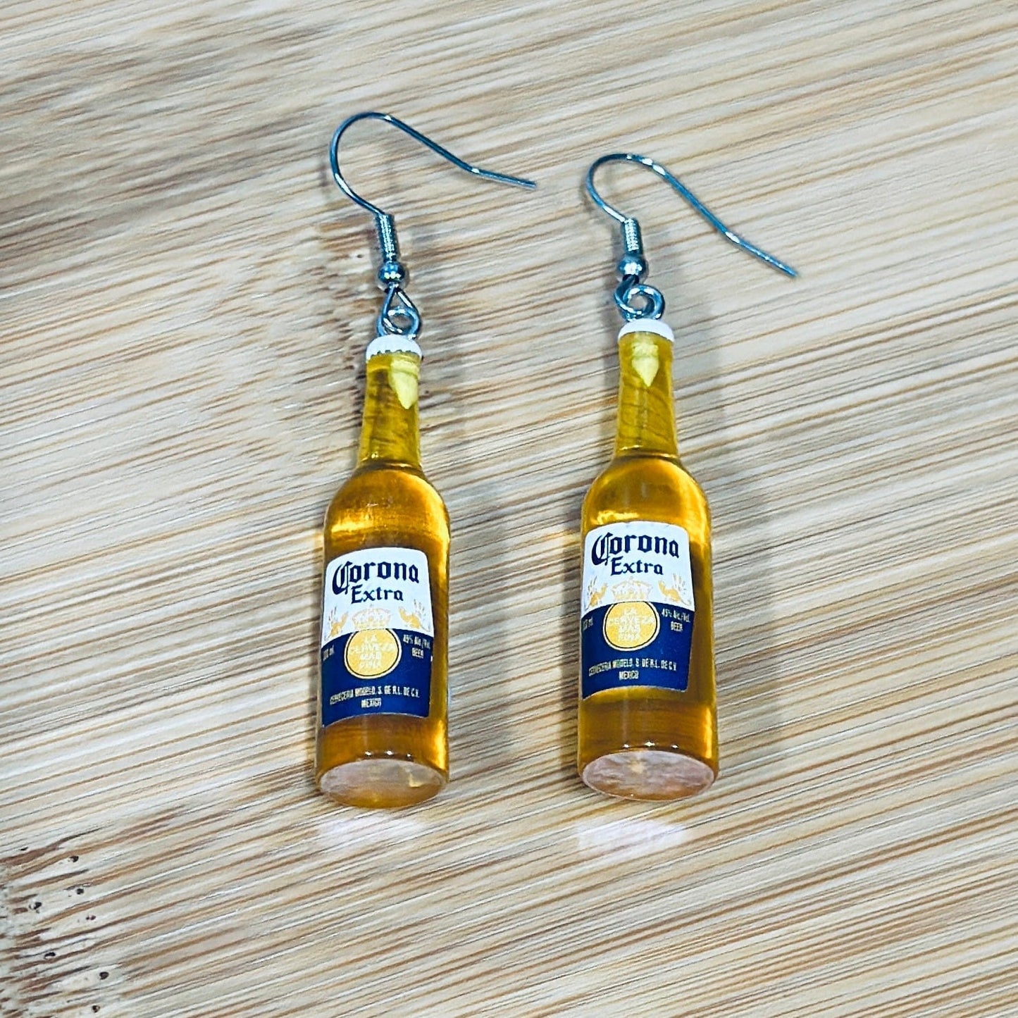 soulvalleytribe Corona Beer Inspired Earrings Earrings