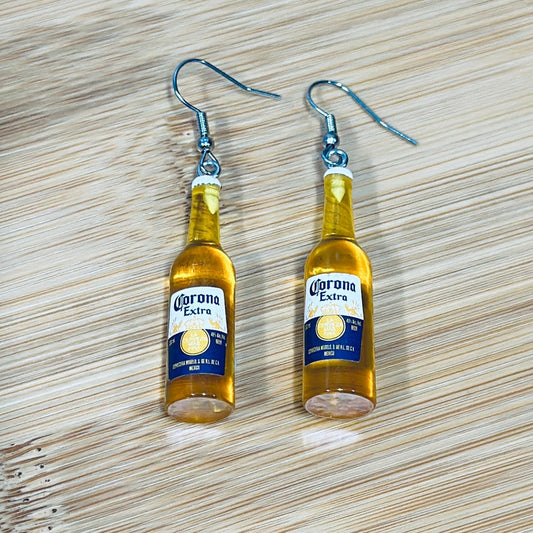 soulvalleytribe Corona Beer Inspired Earrings Earrings