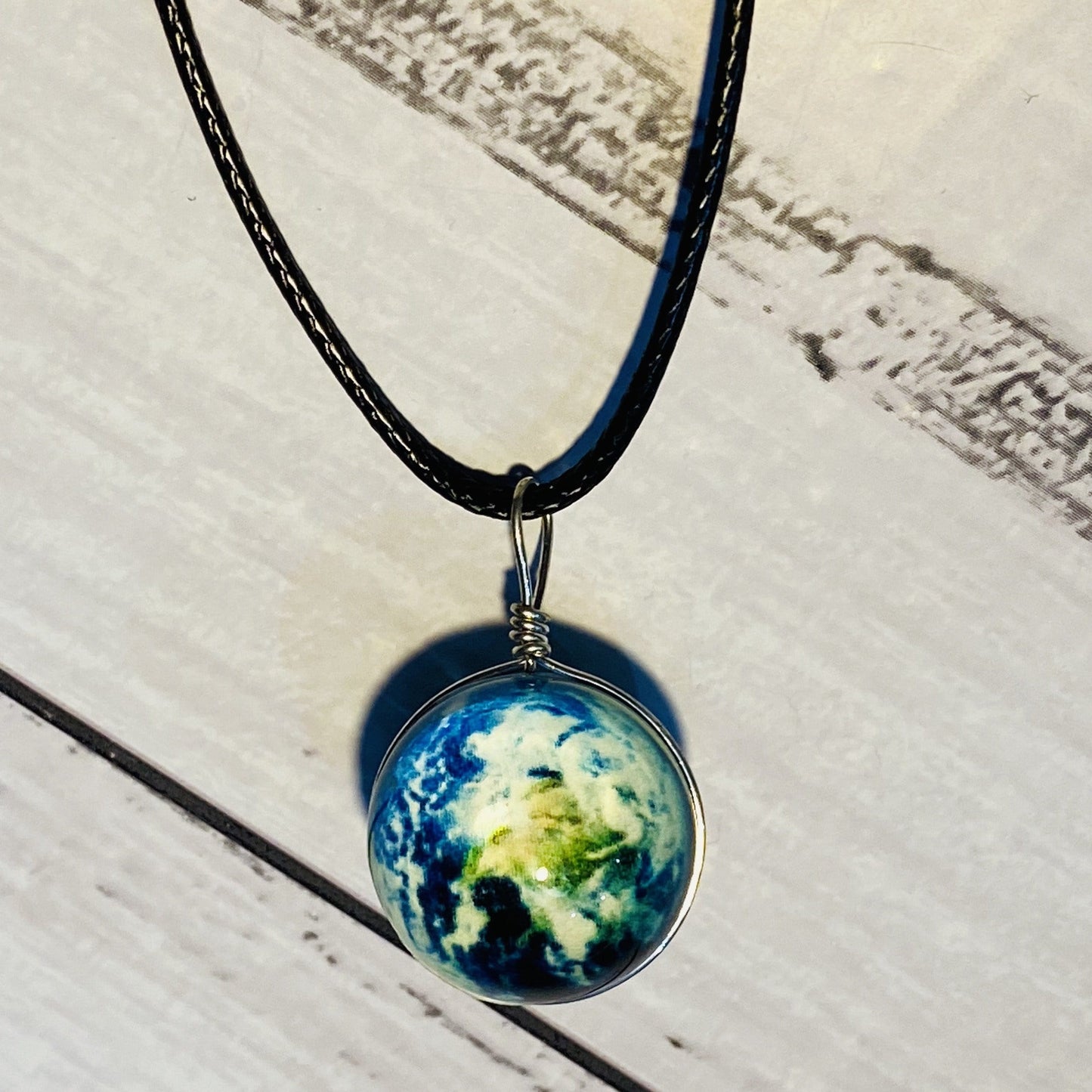 soulvalleytribe Galaxy Ball Necklace Earth Necklaces