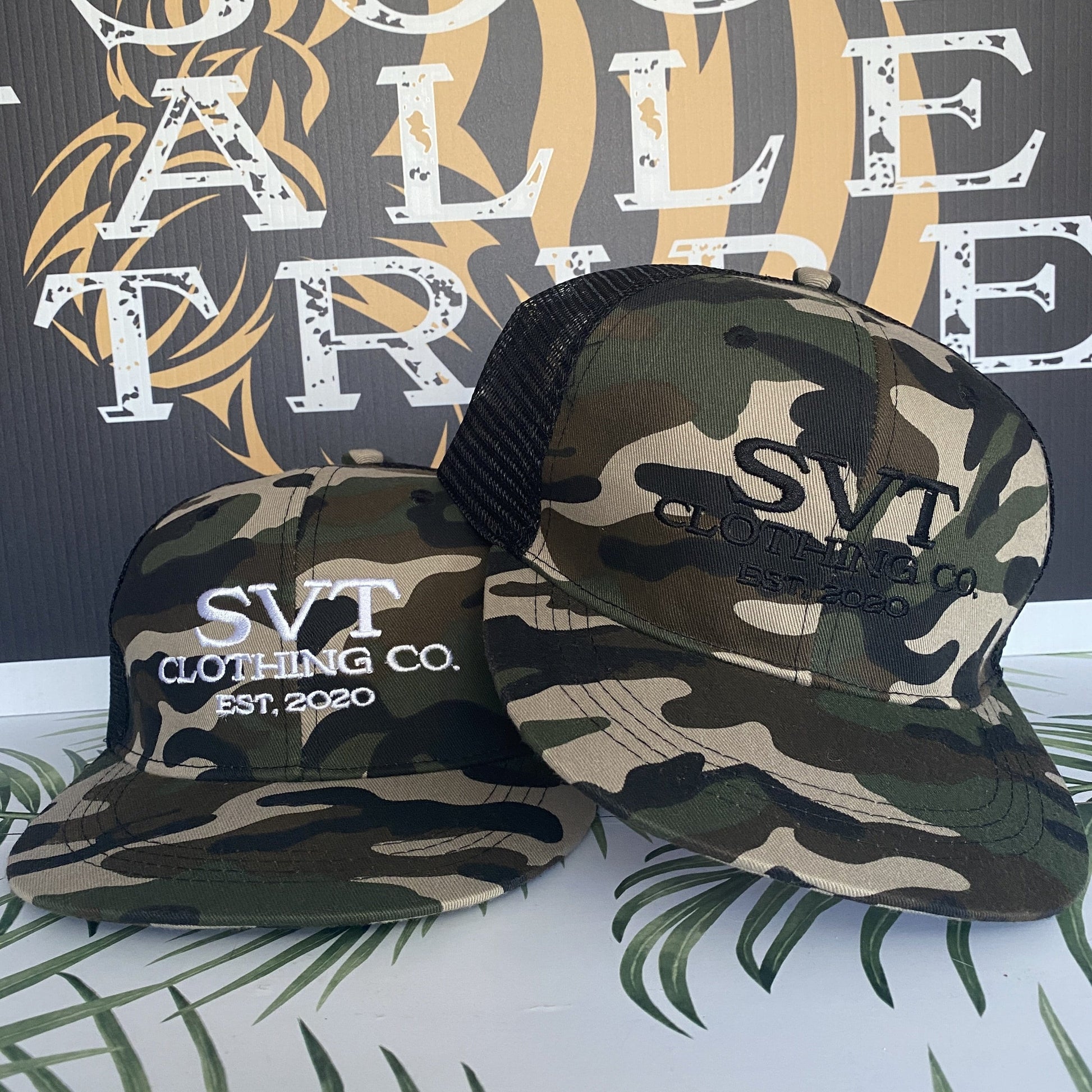 soulvalleytribe SVT Clothing Co. Camo Logo Hat Hat