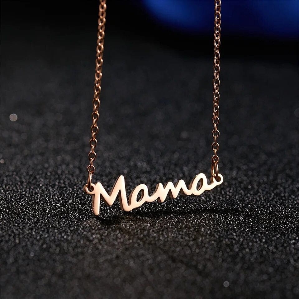 soulvalleytribe Mama Necklace Rose Gold Necklaces