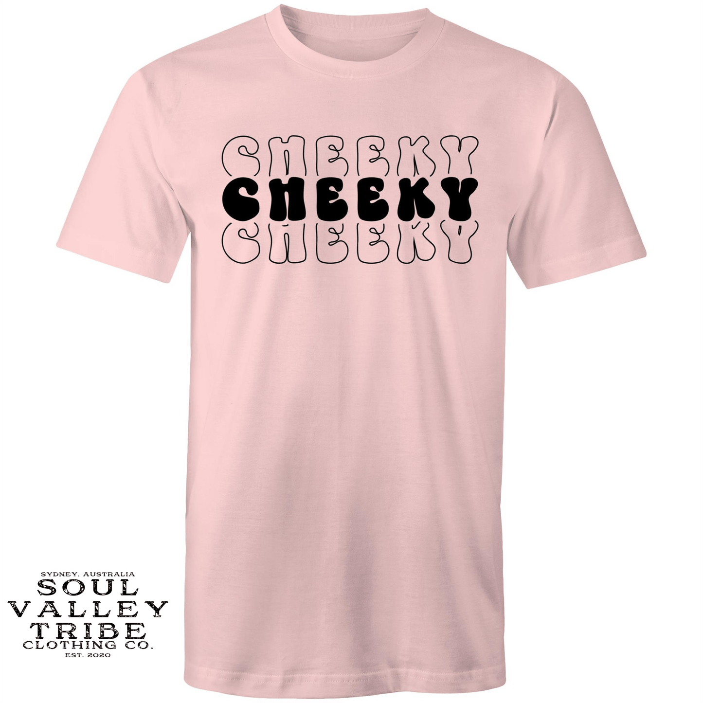 soulvalleytribe Cheeky Tee Pink / Small Shirts & Tops