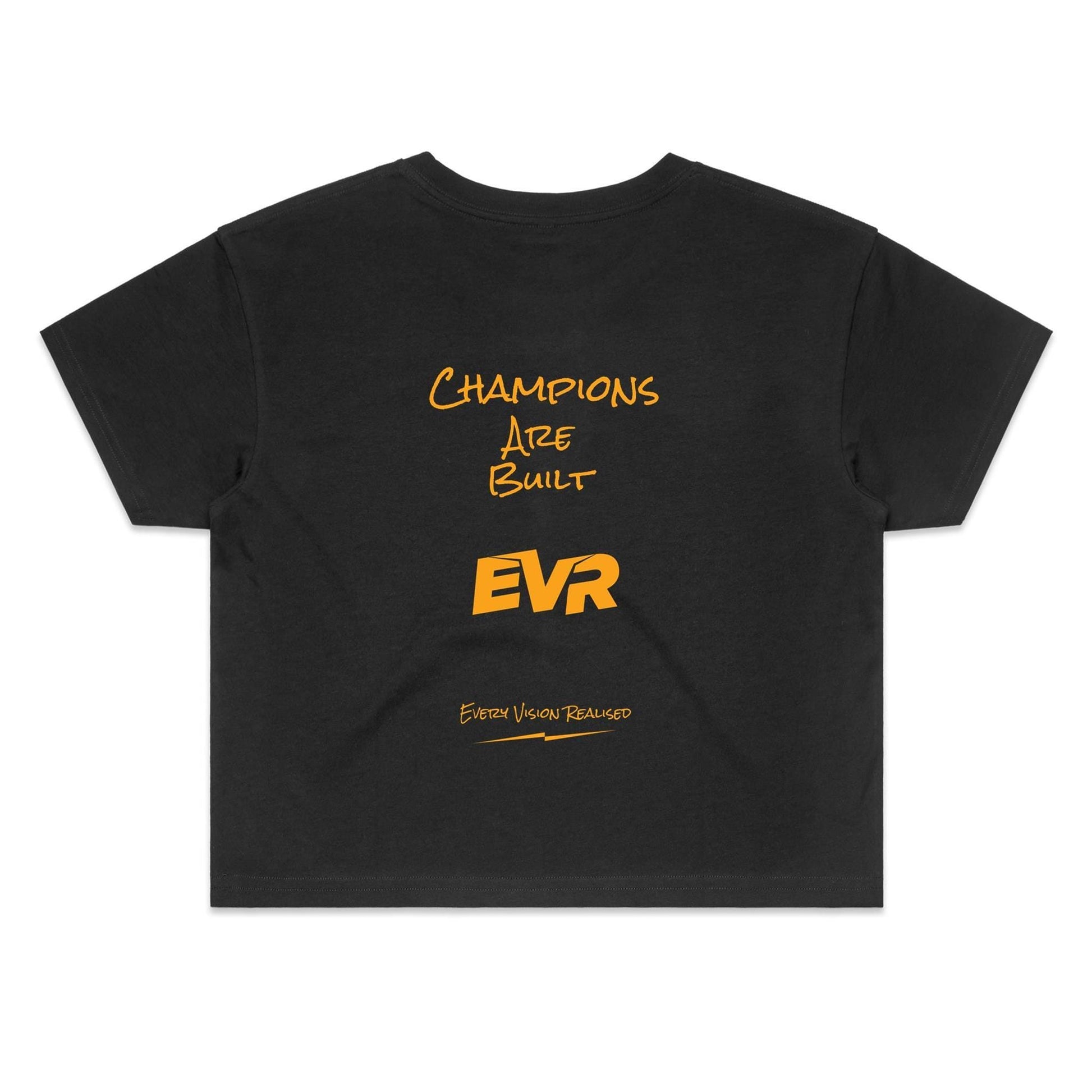 soulvalleytribe Straight Outta Champ Camp Crop Tee - EVR Promo Tees