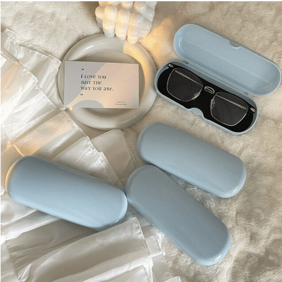 soulvalleytribe Coloured Protective Sunglasses Case Pale Blue Sunglasses Case