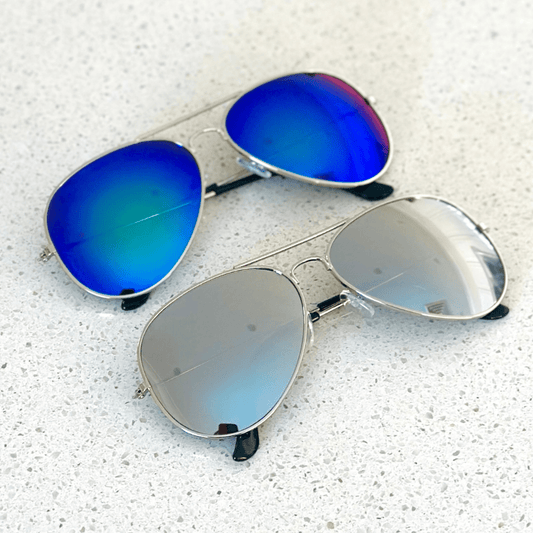 soulvalleytribe Silver Frame Aviator Sunglasses Sunglasses