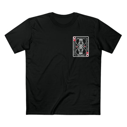 soulvalleytribe Queen of Hearts Pocket Print Tee Black / L T-Shirt
