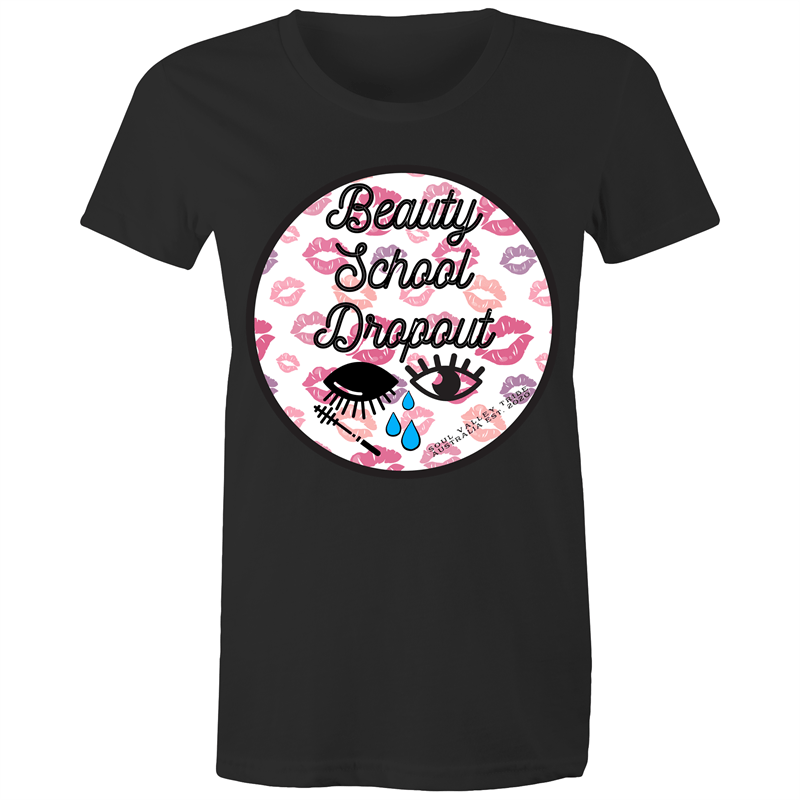 soulvalleytribe Beauty School Dropout Tee Black / XS Tees